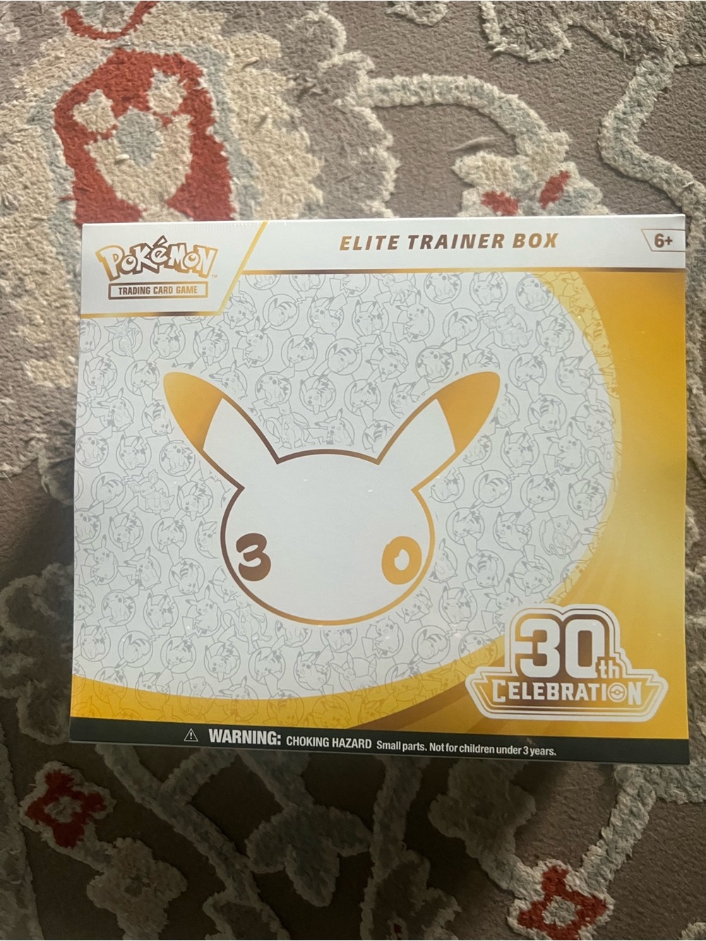 Pokemon Elite Trainer Box - White & Gold Celebration Design